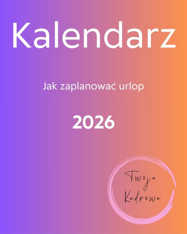 Zaplanuj kalendarz 2026